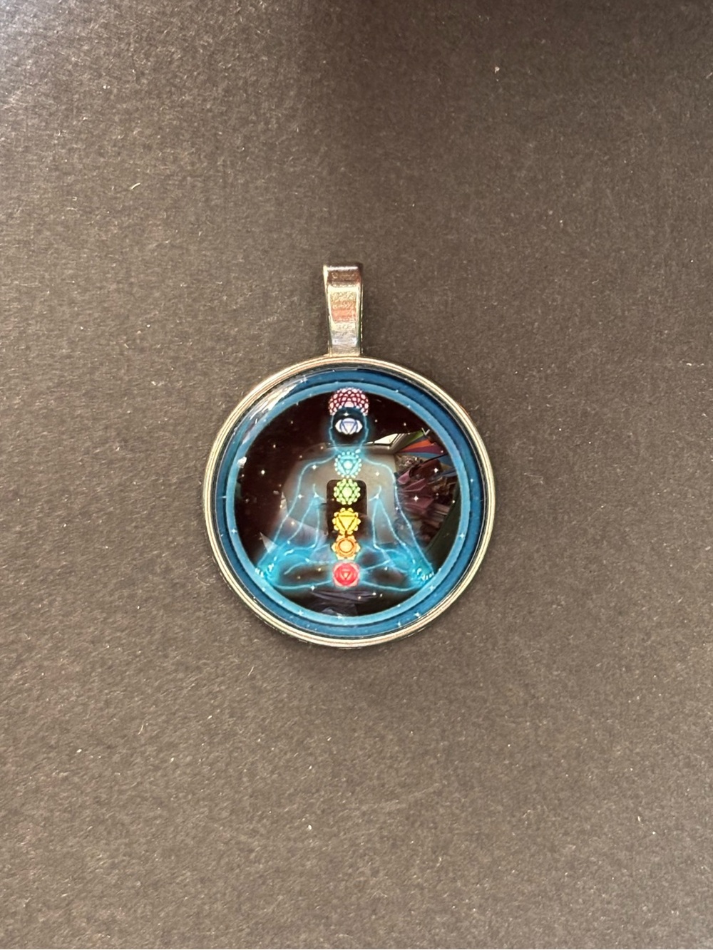 Chakra Meditation Pendant | Multicolor Spiritual Energy - Picture 3 of 6